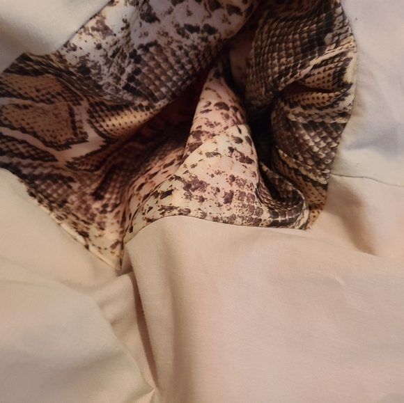 Mark of New York Woman's Long Sleeve Button Down Coat, Size: Medium Color: Red - Picture 11 of 11